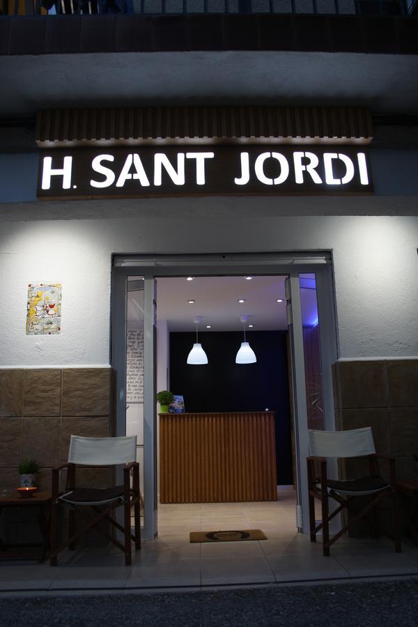 Hostal Sant Jordi Tossa de Mar Buitenkant foto